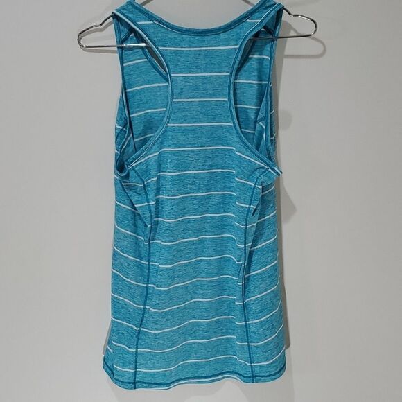 The North Face mountain Athletics blue striped tank top - Picture 5 of 7